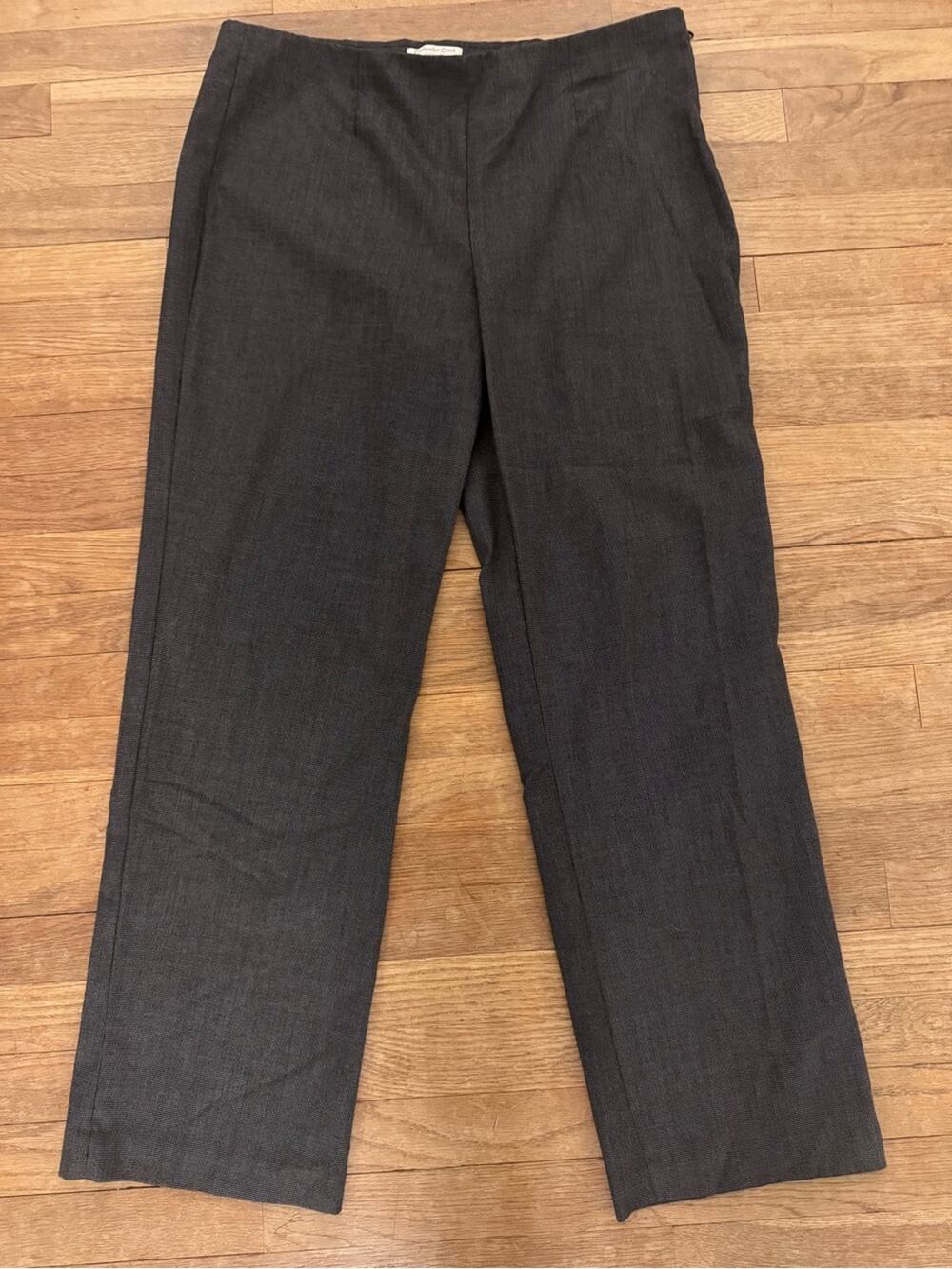 Coldwater Creek Women's Gray Classic Fit Dress Pants - Size 12
b28